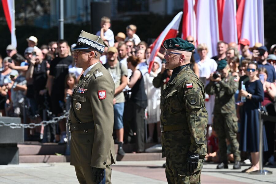 Święta Wojska Polskiego w Krakowie. Fot. Janusz Ślęzak (IPN)