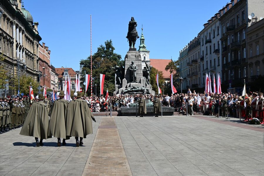 Święta Wojska Polskiego w Krakowie. Fot. Janusz Ślęzak (IPN)