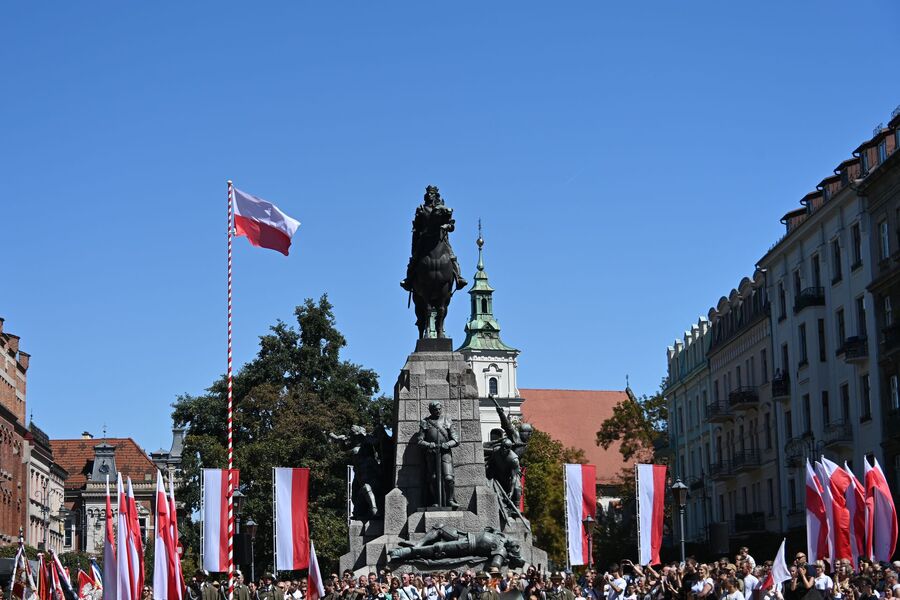 Święta Wojska Polskiego w Krakowie. Fot. Janusz Ślęzak (IPN)