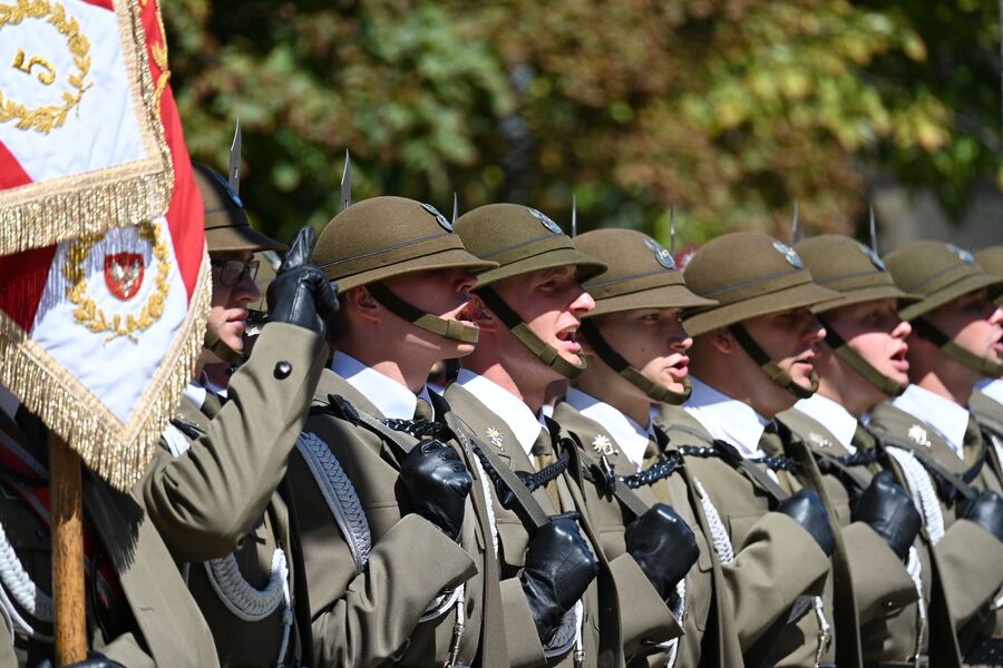 Święta Wojska Polskiego w Krakowie. Fot. Janusz Ślęzak (IPN)