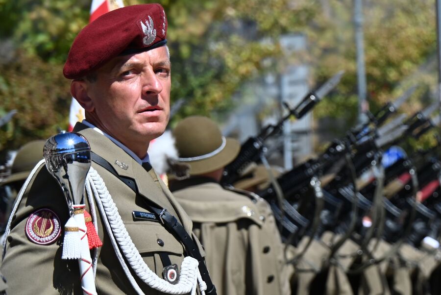 Święta Wojska Polskiego w Krakowie. Fot. Janusz Ślęzak (IPN)