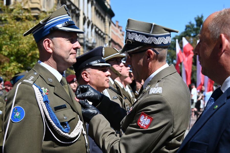 Święta Wojska Polskiego w Krakowie. Fot. Janusz Ślęzak (IPN)