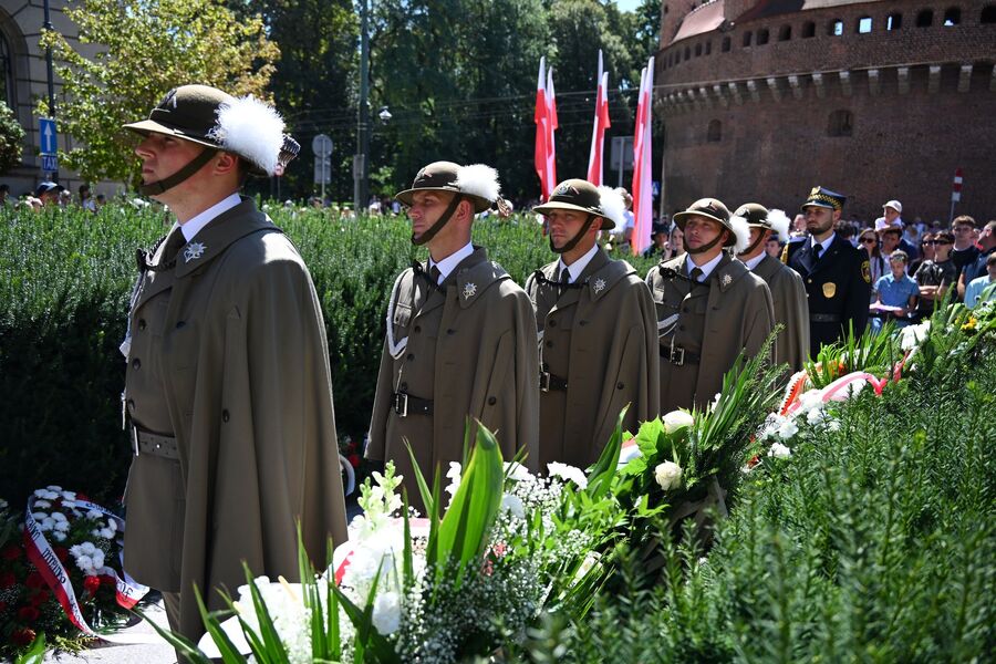 Święta Wojska Polskiego w Krakowie. Fot. Janusz Ślęzak (IPN)