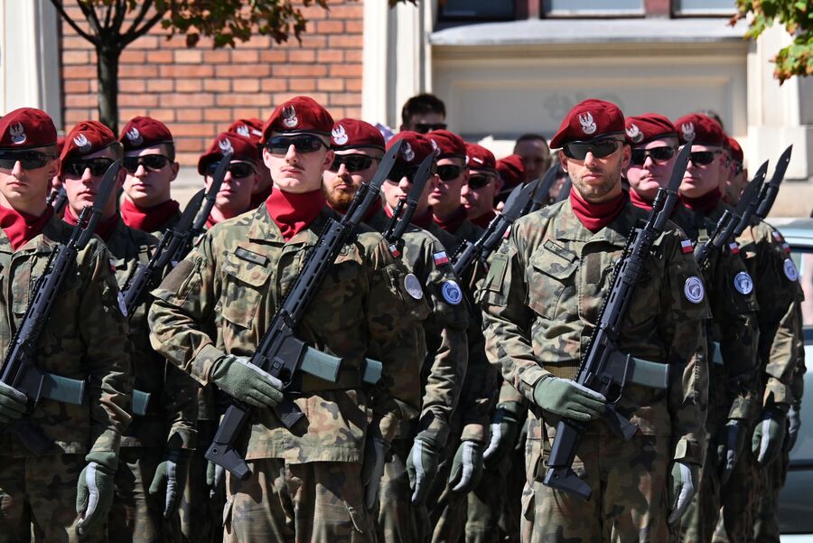 Święta Wojska Polskiego w Krakowie. Fot. Janusz Ślęzak (IPN)