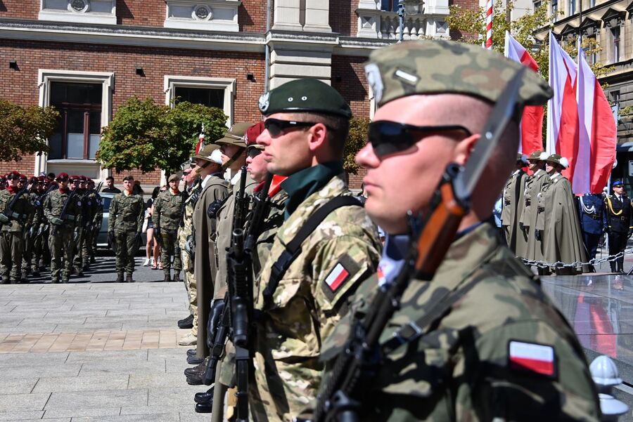 Święta Wojska Polskiego w Krakowie. Fot. Janusz Ślęzak (IPN)