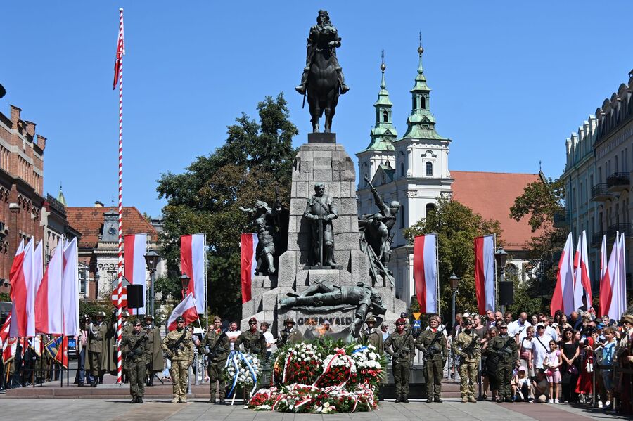 Święta Wojska Polskiego w Krakowie. Fot. Janusz Ślęzak (IPN)