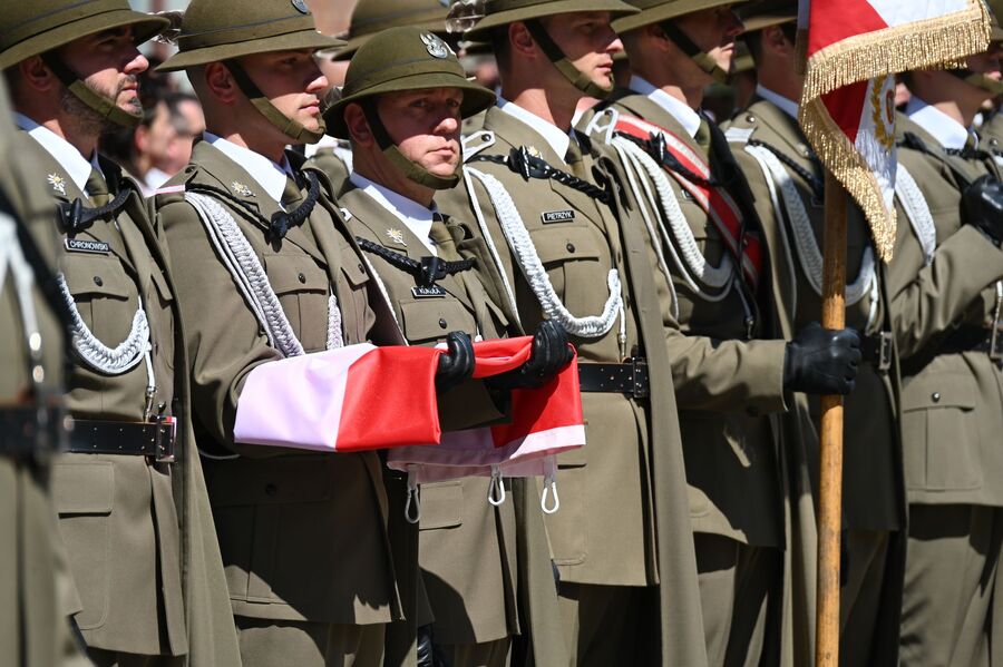 Święta Wojska Polskiego w Krakowie. Fot. Janusz Ślęzak (IPN)