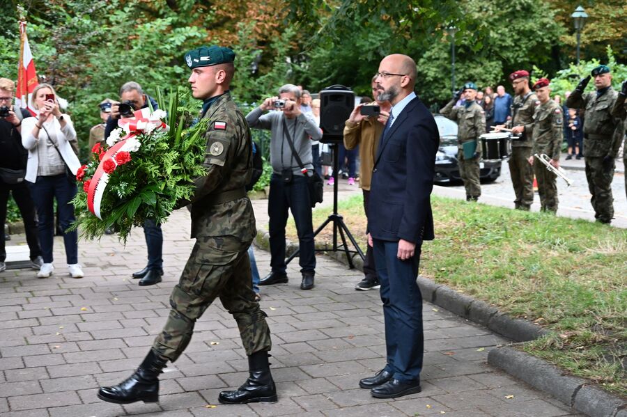 Uroczystości w 80. rocznicę rozbicia komunistycznego więzienia św. Michała w Krakowie. Fot. Janusz Ślęzak (IPN)