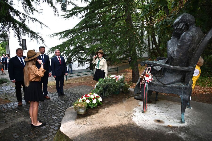 Uroczystości w Balatonboglár na Węgrzech. Fot. Janusz Ślęzak (IPN)