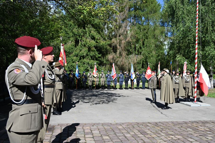 Krakowskie uroczystości upamiętniające ofiary niemieckiej agresji na Polskę. Fot. Janusz Ślęzak (IPN)