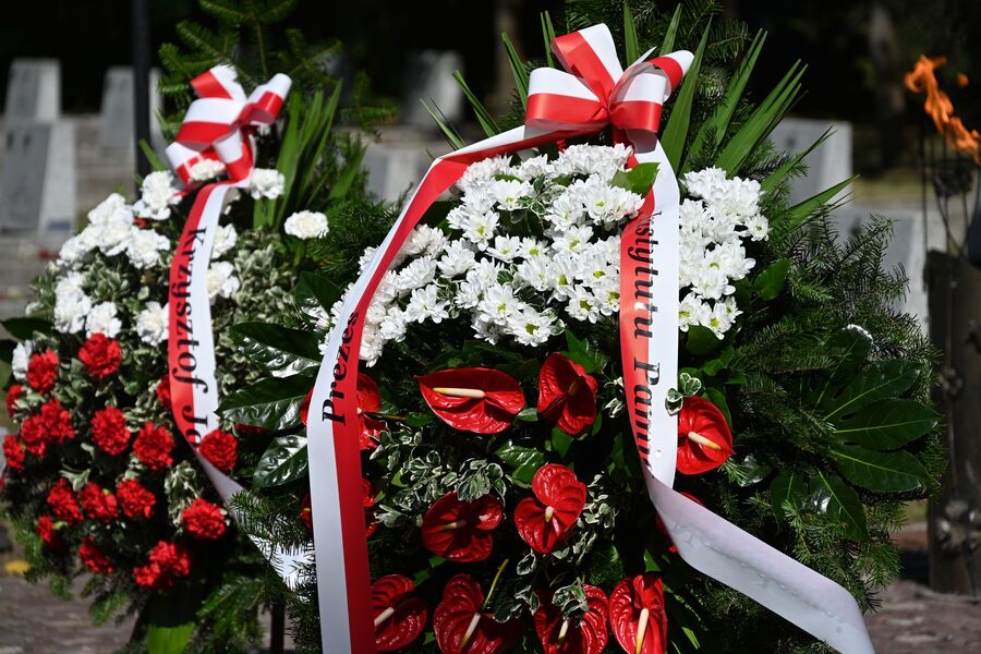 Krakowskie uroczystości upamiętniające ofiary niemieckiej agresji na Polskę. Fot. Janusz Ślęzak (IPN)