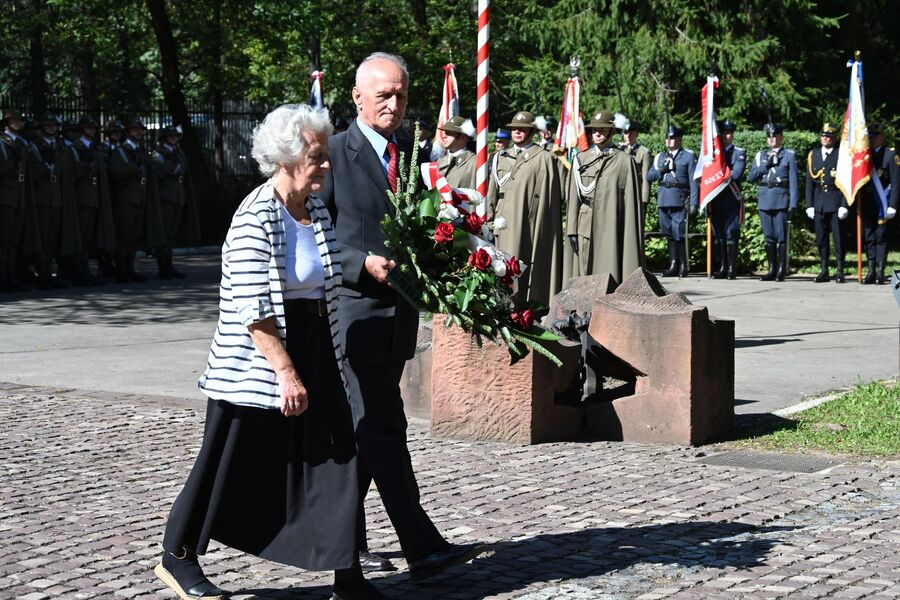 Krakowskie uroczystości upamiętniające ofiary niemieckiej agresji na Polskę. Fot. Janusz Ślęzak (IPN)