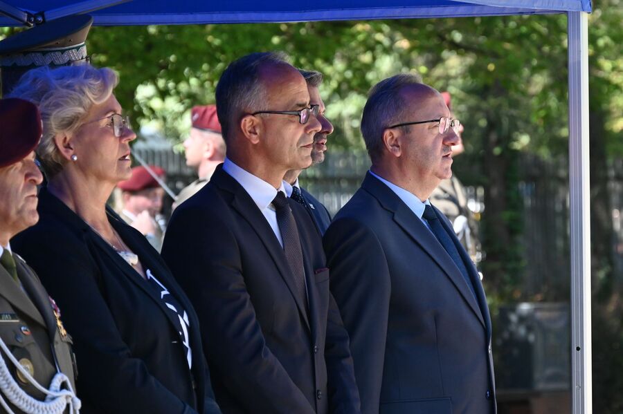 Krakowskie uroczystości upamiętniające ofiary niemieckiej agresji na Polskę. Fot. Janusz Ślęzak (IPN)