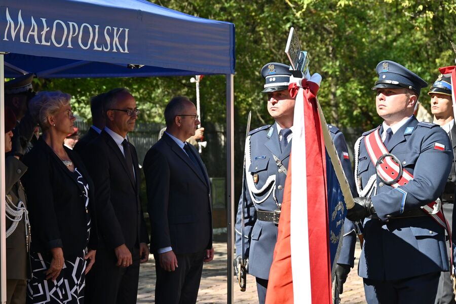 Krakowskie uroczystości upamiętniające ofiary niemieckiej agresji na Polskę. Fot. Janusz Ślęzak (IPN)
