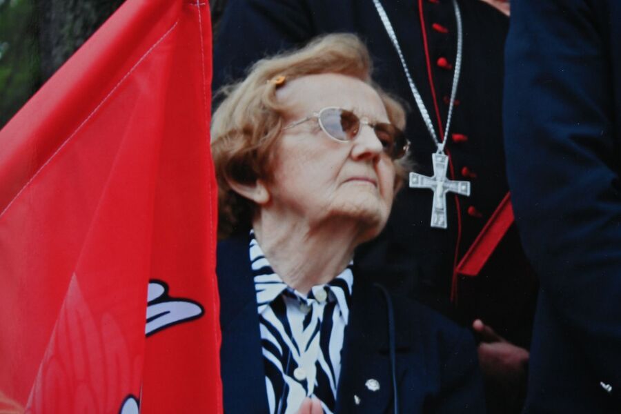 Maria Fieldorf-Czarska, córka gen. Augusta Emila Fieldorfa „Nila”