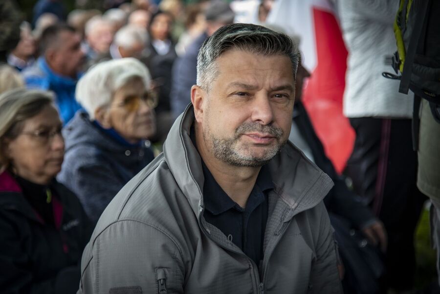 Uroczystość na Hali Łabowskiej. Fot. Agnieszka Masłowska (IPN)