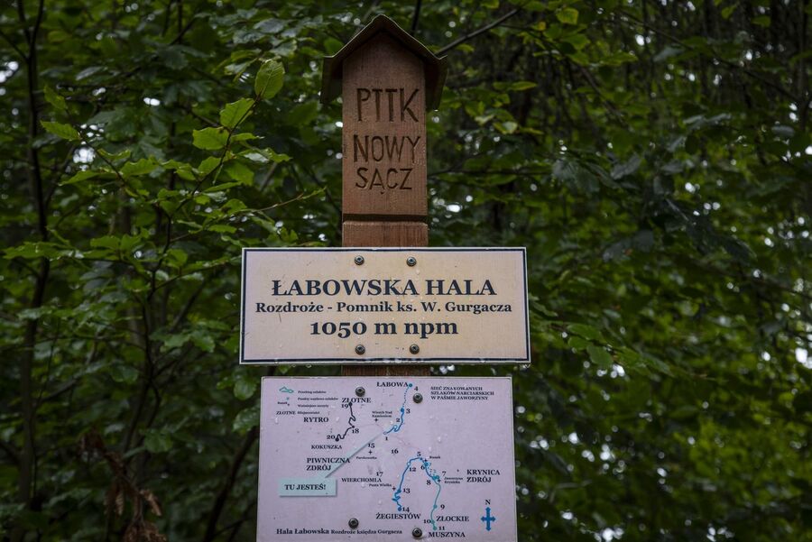 Uroczystość na Hali Łabowskiej. Fot. Agnieszka Masłowska (IPN)