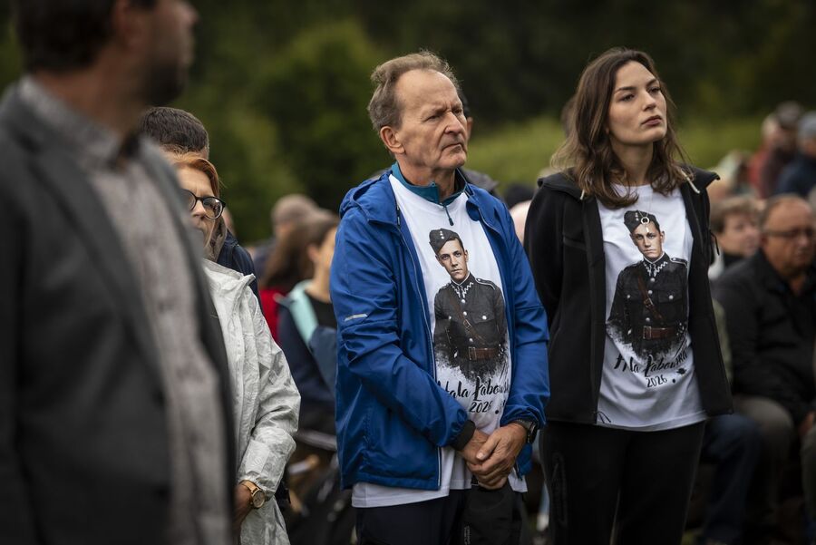 Uroczystość na Hali Łabowskiej. Fot. Agnieszka Masłowska (IPN)