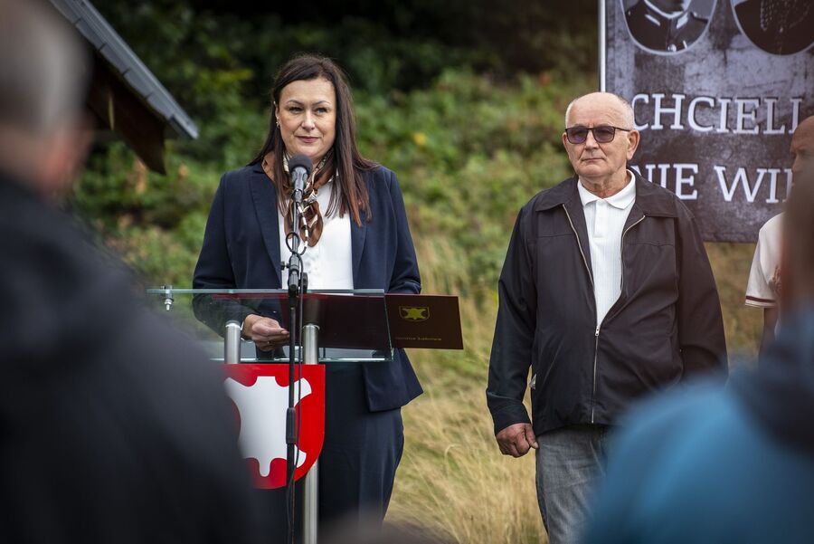 Uroczystość na Hali Łabowskiej. Fot. Agnieszka Masłowska (IPN)