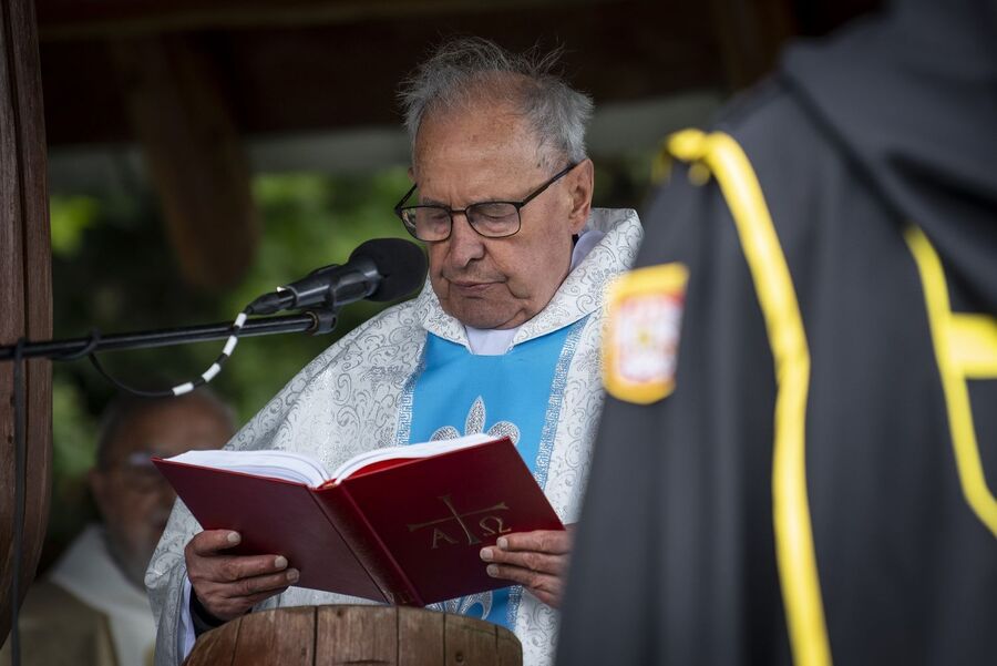 Uroczystość na Hali Łabowskiej. Fot. Agnieszka Masłowska (IPN)