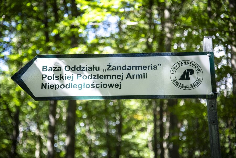 Uroczystość na Hali Łabowskiej. Fot. Agnieszka Masłowska (IPN)