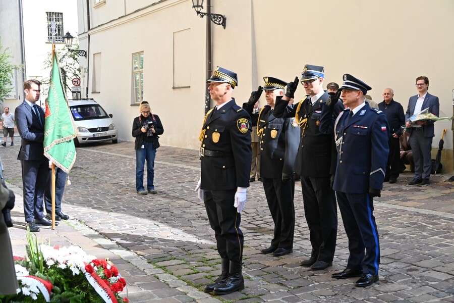 Uroczystość upamiętniająca skazanych przez komunistów działaczy WiN i PSL. Fot. Żaneta Wierzgacz (IPN)