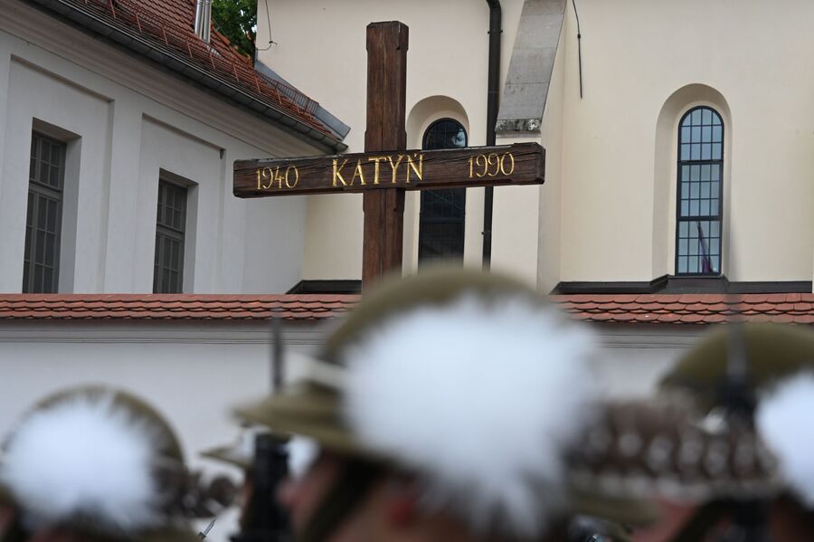 Kraków uczcił ofiary agresji Związku Sowieckiego na Polskę. Fot. Janusz Ślęzak (IPN)