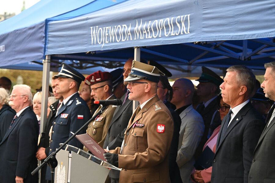 Kraków uczcił ofiary agresji Związku Sowieckiego na Polskę. Fot. Janusz Ślęzak (IPN)