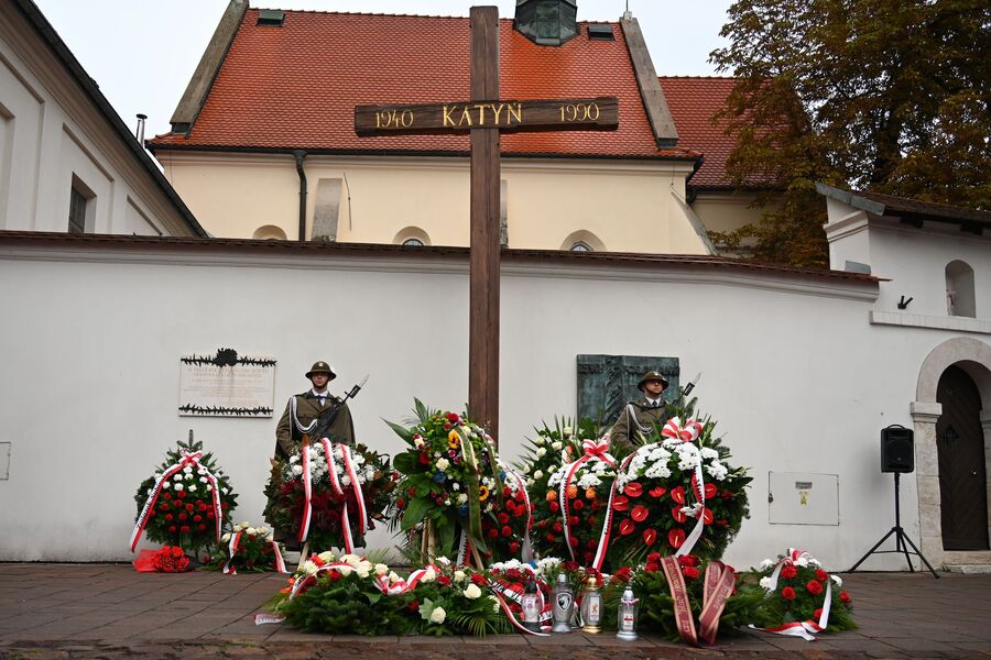 Kraków uczcił ofiary agresji Związku Sowieckiego na Polskę. Fot. Janusz Ślęzak (IPN)