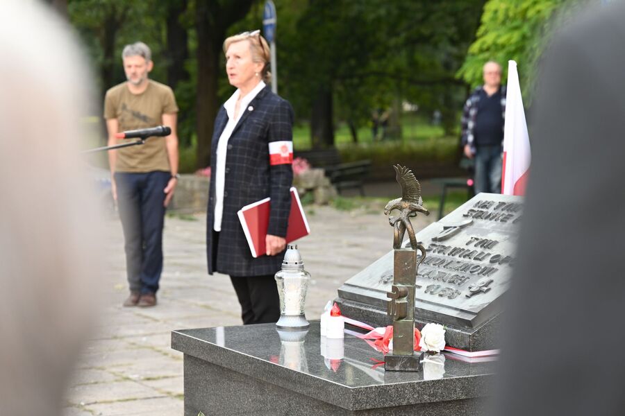 Spotkanie na pl. Inwalidów w Krakowie. Fot. Janusz Ślęzak (IPN)