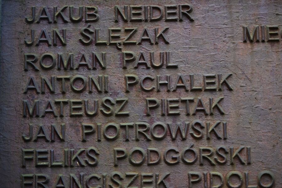 Pomnik w Szpitalu im. Józefa Babińskiego w Krakowie. Fot. Janusz Ślęzak (IPN)