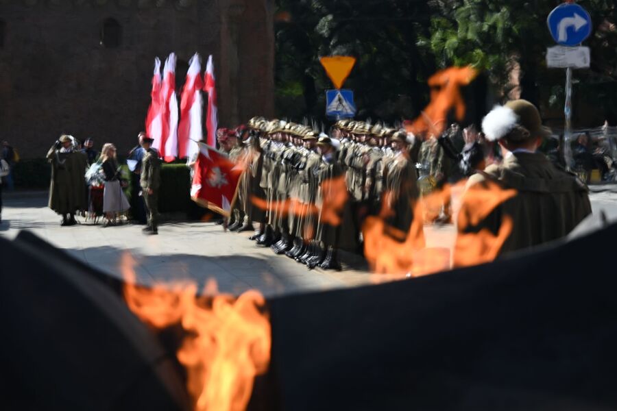 Krakowskie uroczystości z okazji Dnia Polskiego Państwa Podziemnego. Fot. Janusz Ślęzak (IPN)
