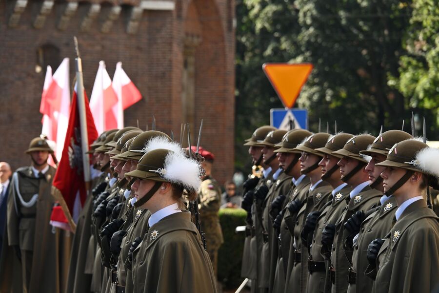 Krakowskie uroczystości z okazji Dnia Polskiego Państwa Podziemnego. Fot. Janusz Ślęzak (IPN)