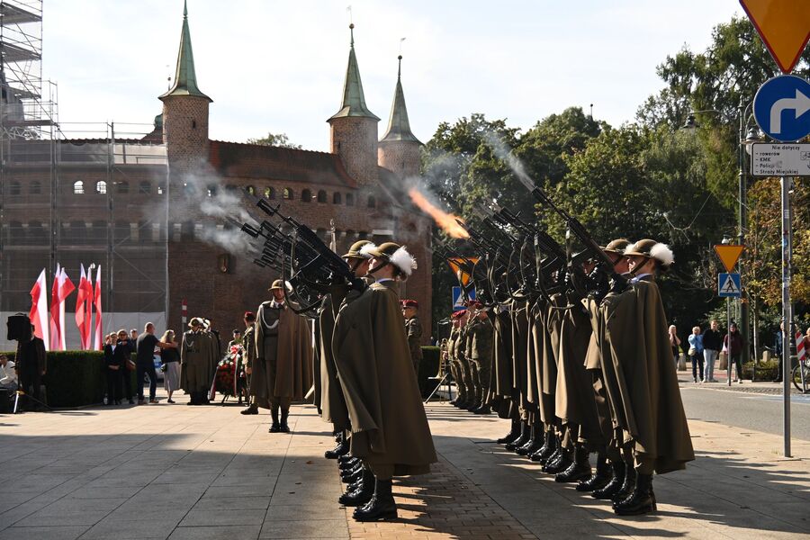 Krakowskie uroczystości z okazji Dnia Polskiego Państwa Podziemnego. Fot. Janusz Ślęzak (IPN)