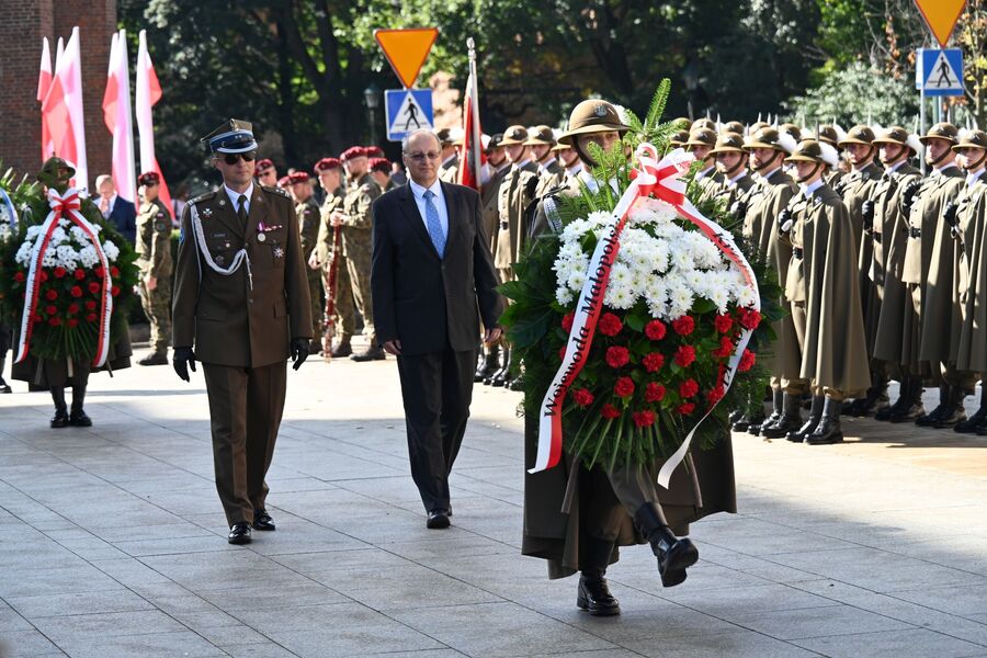 Krakowskie uroczystości z okazji Dnia Polskiego Państwa Podziemnego. Fot. Janusz Ślęzak (IPN)