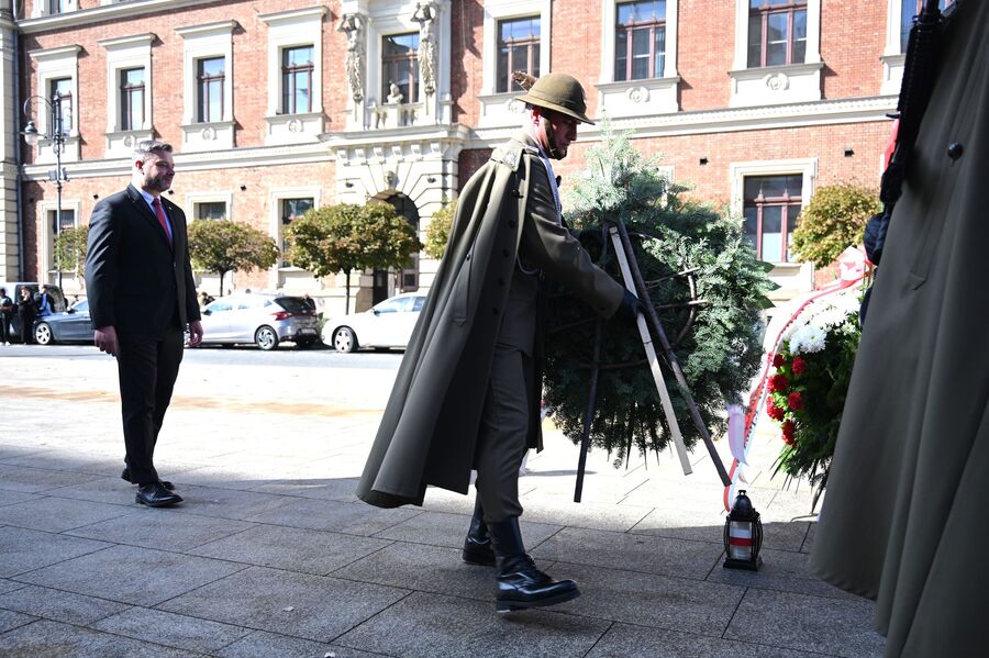 Krakowskie uroczystości z okazji Dnia Polskiego Państwa Podziemnego. Fot. Janusz Ślęzak (IPN)