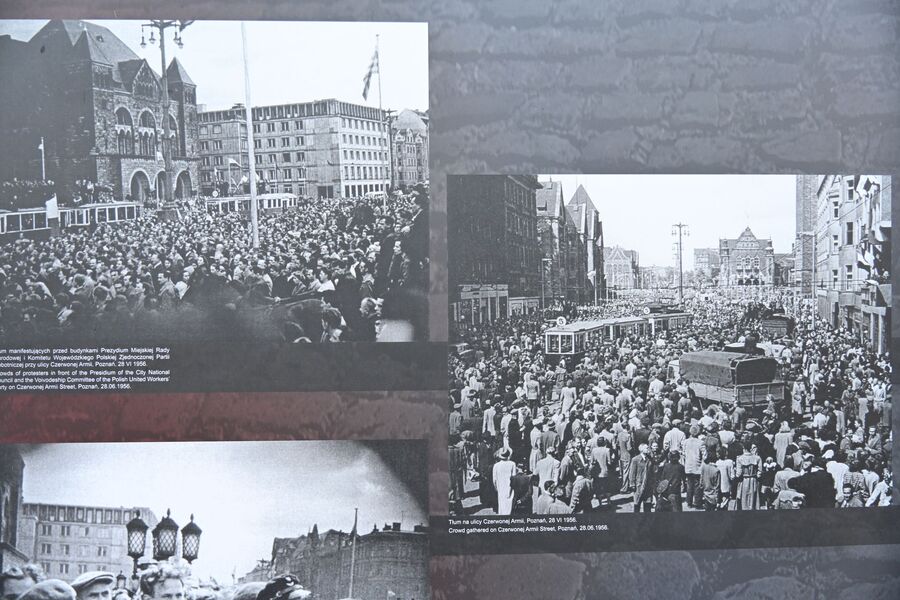 W Krakowie otwarliśmy wystawę o 1956 roku w Poznaniu. Fot. Janusz Ślęzak (IPN)
