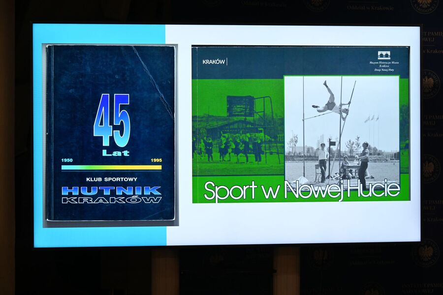 Archiwalna środa o klubie sportowym Hutnik. Fot. Janusz Ślęzak (IPN)