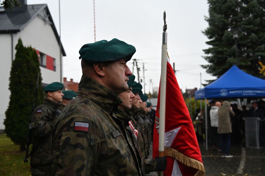 Rzeszotary. Uroczystości upamiętniające ludowców zamordowanych przez komunistów. Fot. Janusz Ślęzak (IPN)