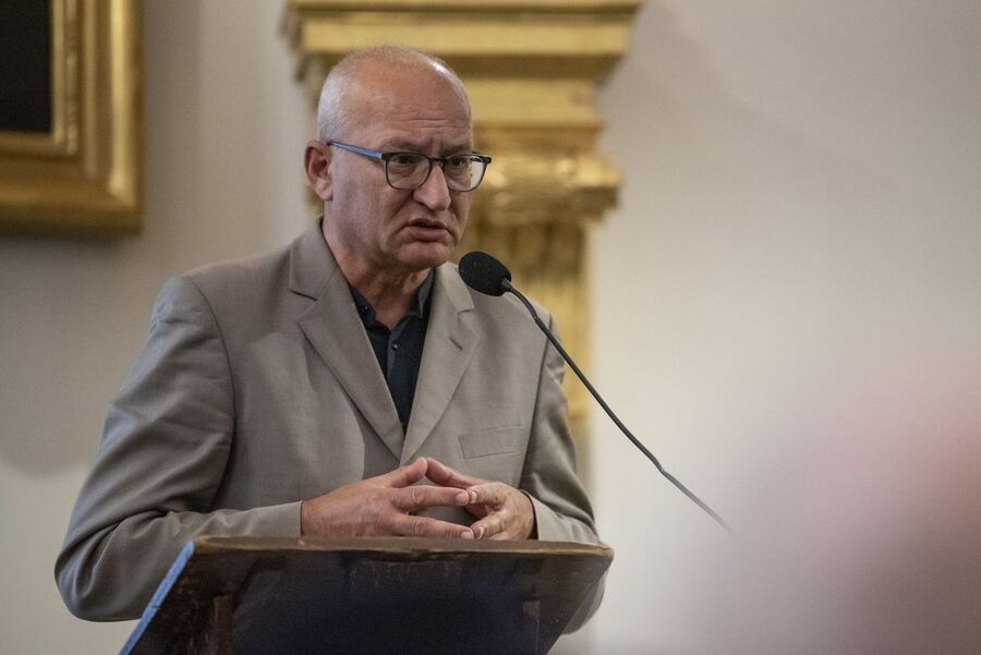 Sesja popularnonaukowa poświęcona Wandzie i Andrzejowi Półtawskim. Fot. Agnieszka Masłowska (IPN)