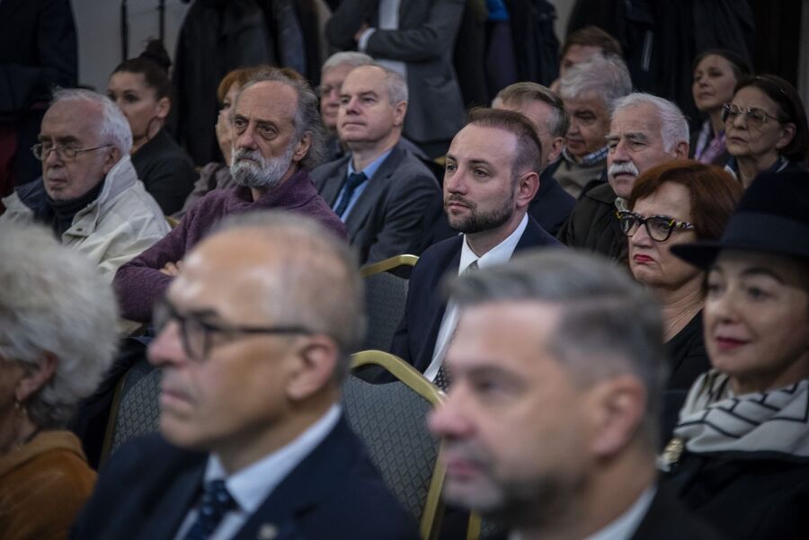 Sesja popularnonaukowa poświęcona Wandzie i Andrzejowi Półtawskim. Fot. Agnieszka Masłowska (IPN)