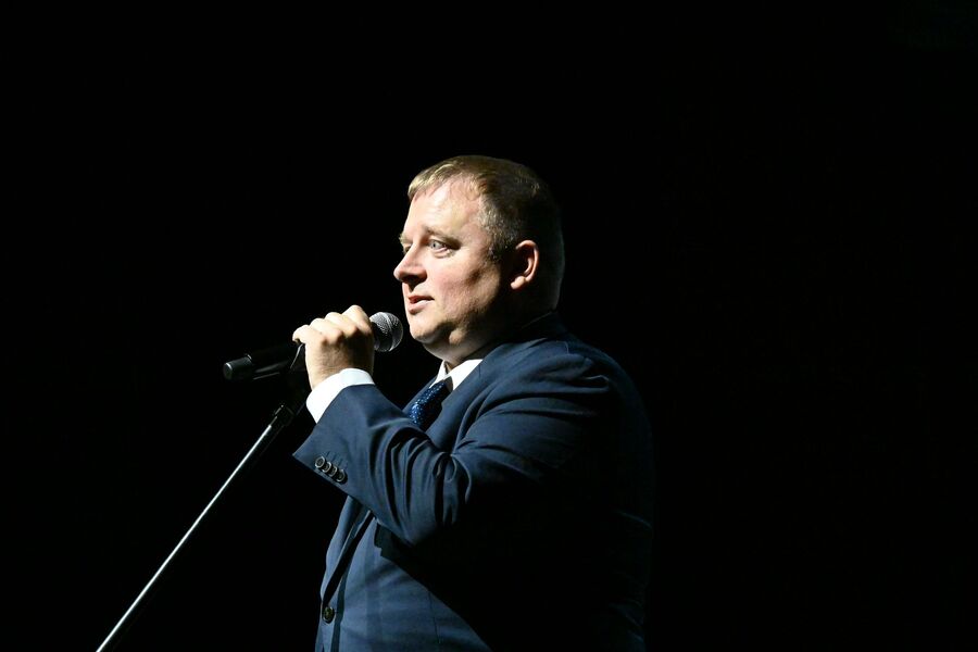 W NCK odbyła się krakowska premiera spektaklu „Daszyński”. Fot. Janusz Ślęzak (IPN)