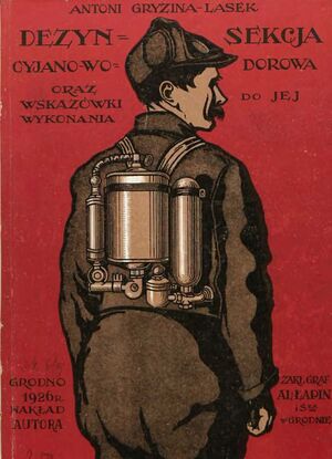 Okładka książki wydanej przez dr. Gryzinę-Laska w 1926 r.