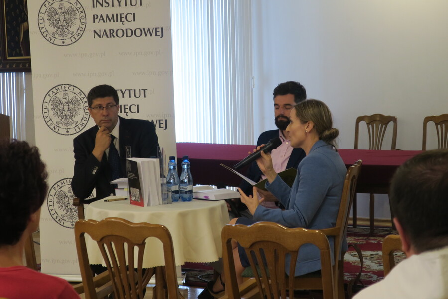 Promocja książki o departamencie antykościelnym MSW