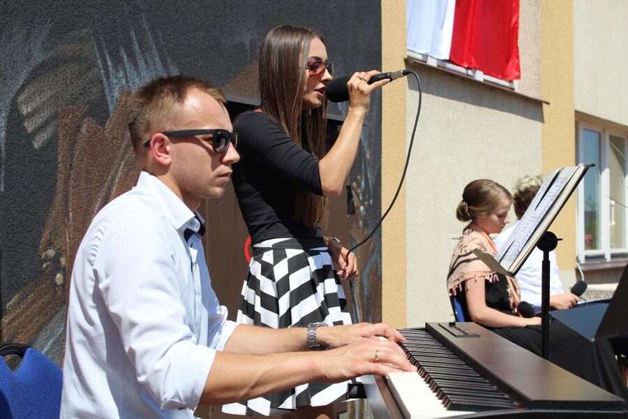 W Ciężkowicach odsłonięto mural przedstawiający Ignacego Jana Paderewskiego