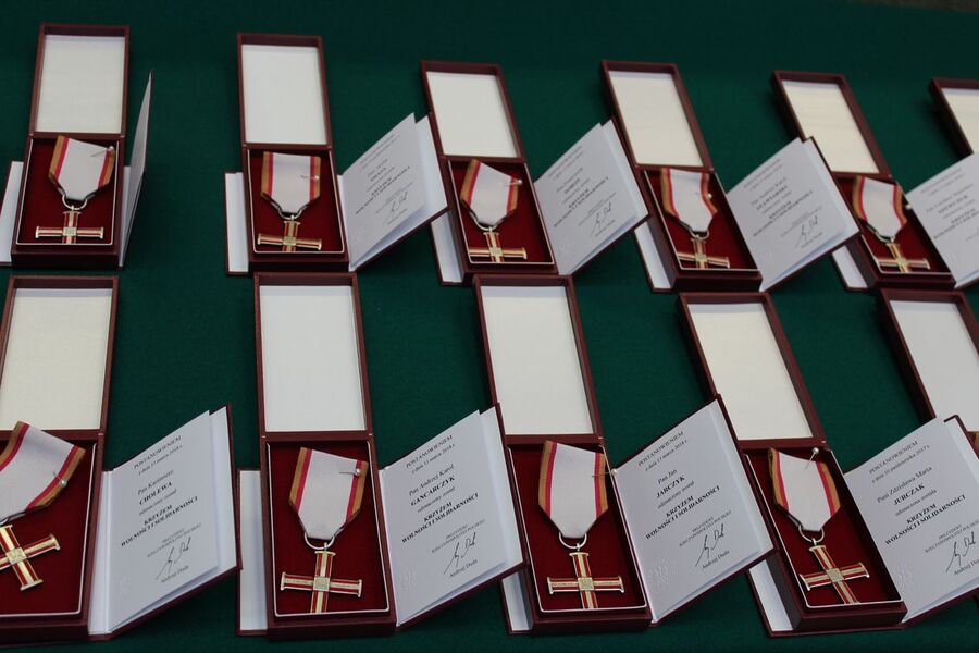 W Krakowie wręczono Krzyże Wolności i Solidarności