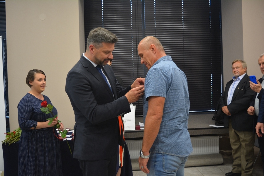 Uroczystość wręczenia Krzyży Wolności i Solidarności – Kielce, 22 czerwca