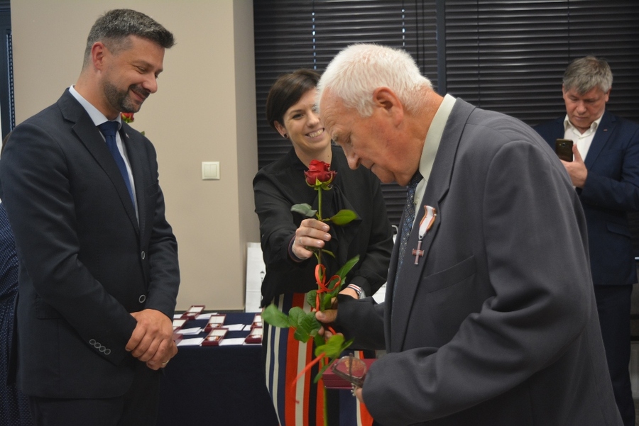 Uroczystość wręczenia Krzyży Wolności i Solidarności – Kielce, 22 czerwca