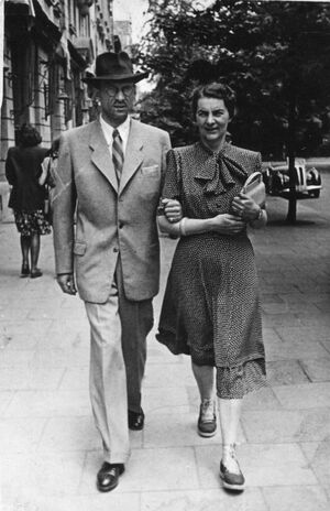 Henryk Wereszycki z żoną Heleną