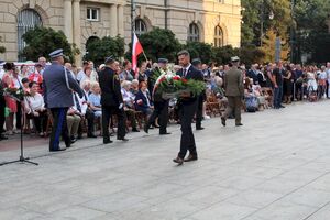 Krakowskie uroczystości w 74. rocznicę wybuchu powstania warszawskiego